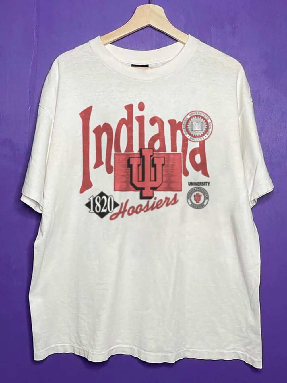 1820 Vintage Indiana Hoosiers Shirt, Retro iuhoosiers Indiana University Shirt